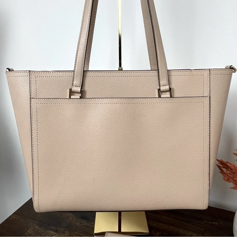Michael Kors 3 in 1 Large Maisie Tote. Beige. #360